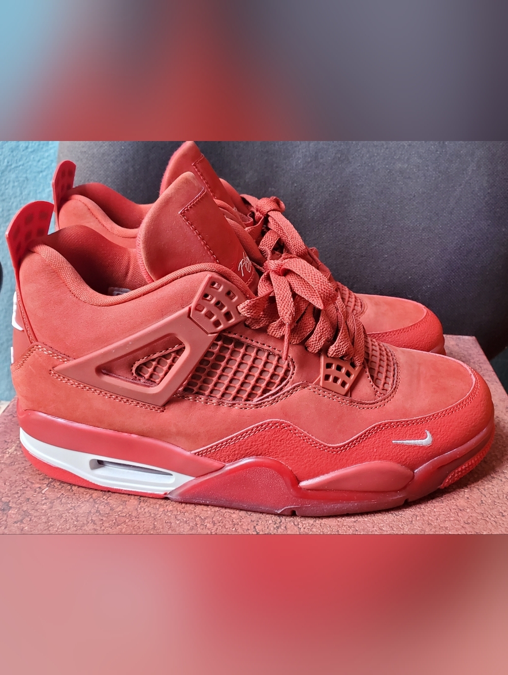 Nigel Sylvester x Air Jordan 4 Retro OG SP Brick By Brick. Size 9